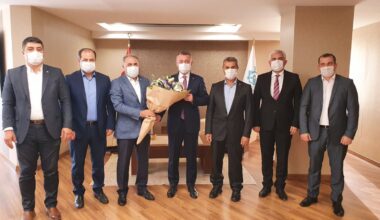 KOCAELİ BÜYÜKŞEHİR BELEDİYE BAŞKANI BÜYÜKAKIN VE GENEL SEKRETER GÜNDOĞDU’YA ZİYARET