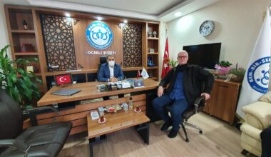 Halit YİĞİT şubemizi ziyaret etti.