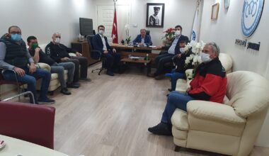 Şube Başkanımız İtfaiyecileri ağırladı.