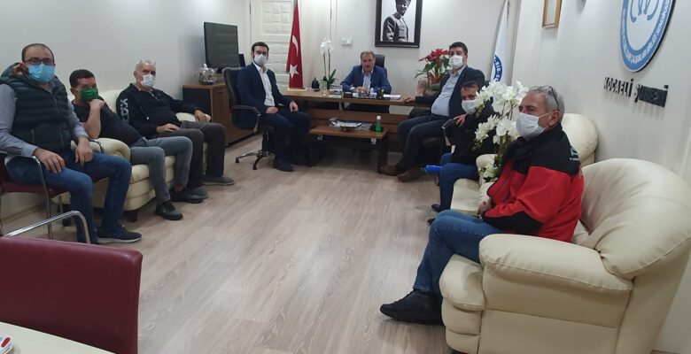 Şube Başkanımız İtfaiyecileri ağırladı.