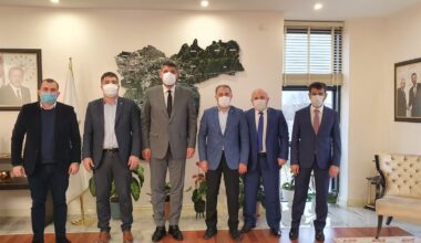 Kartepe Belediye Başkanı Mustafa Kocaman ve Bşk. Yardımcıları ziyaretimiz.