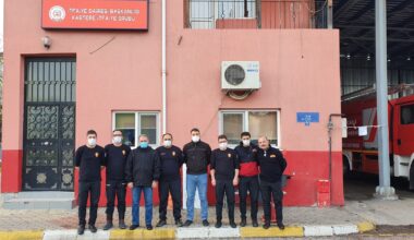 Başkan Zihni Hafta Sonu İtfaiye Çalışanlarını Yalnız Bırakmadı