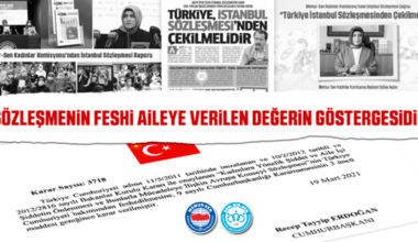 İstanbul Sözleşmesinin Feshi Aileye Verilen Değerin Göstergesidir