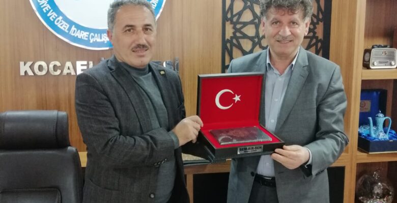 Sakarya Şube Başkanı Ahmet Özsüzali Şubemizi Ziyaret Etti.