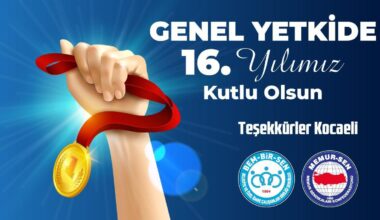 Teşekkürler Kocaeli