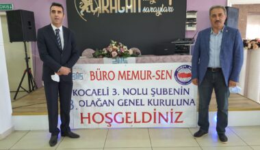 Büro Memur Sen Kocaeli 3 Nolu Şubenin Genel Kuruluna Katıldık
