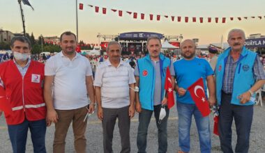 15 Temmuz Destanının Sene-i Devriyesinde Aziz Şehitlerimizi, Gazilerimizi ve Fedakar Halkımızı Andık.