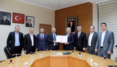 KÖRFEZ BELEDİYESİNDE SÖZLEŞMEMİZİ İMZALADIK.