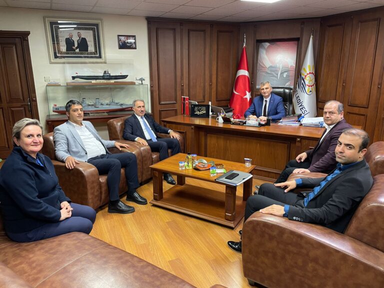 Gölcük Belediye Başkanı Ali Yıldırım Sezer ile  KBB Daire Başkanımız Adnan Pala ziyaretlerimiz