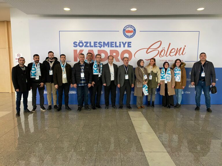 Sözleşmelilere Kadro Şöleni. Kocaeli Her Zamanki Yerinde.