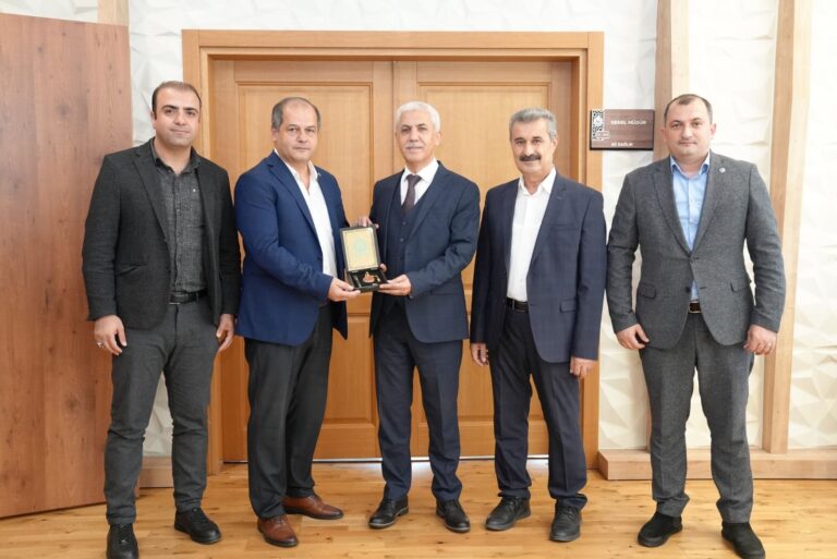 İSU Genel Müdürü Ali Sağlık’a Ziyaret